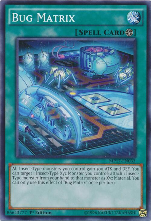 Bug Matrix MP17-EN033 card from 2017 Mega-Tins Mega Pack