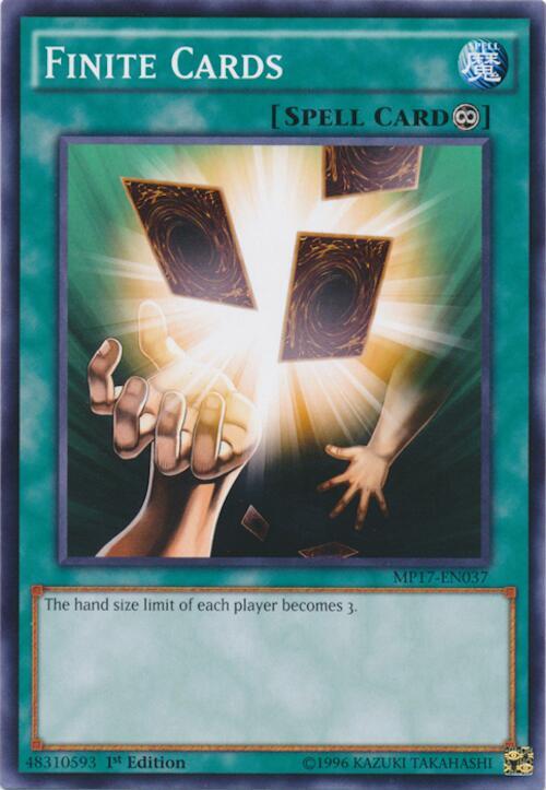 Finite Cards MP17-EN037 card from 2017 Mega-Tins Mega Pack