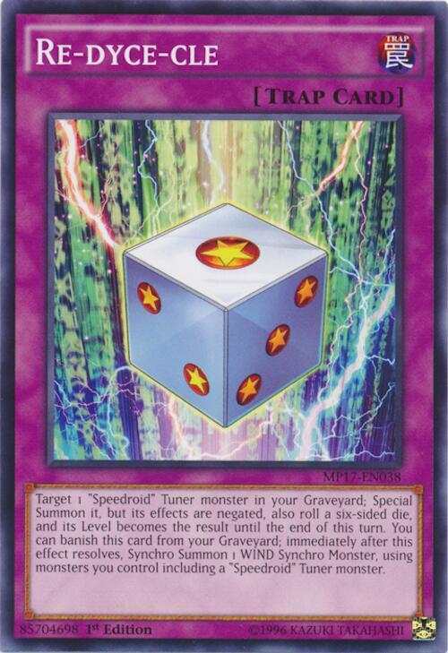Re-dyce-cle MP17-EN038 card from 2017 Mega-Tins Mega Pack