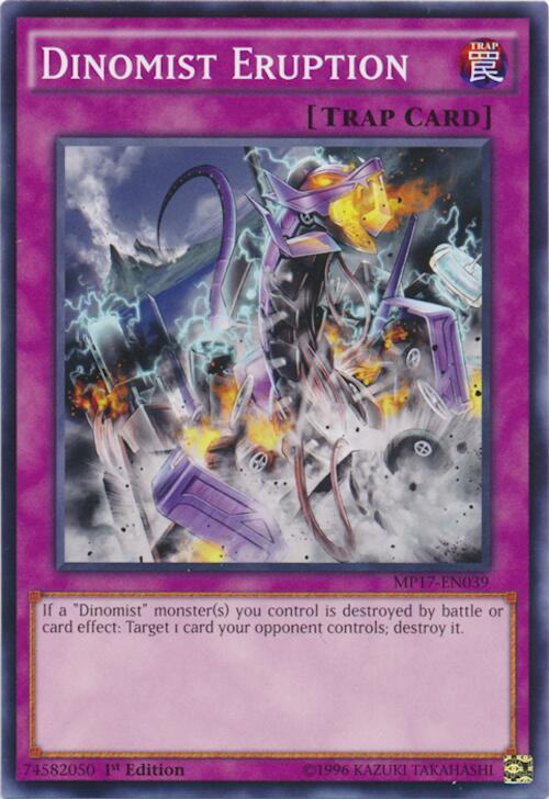 Dinomist Eruption MP17-EN039 card from 2017 Mega-Tins Mega Pack