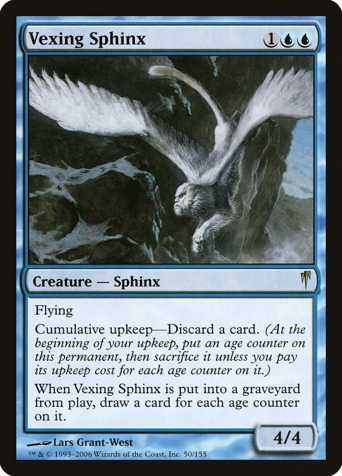 Vexing Sphinx 50 card from Coldsnap