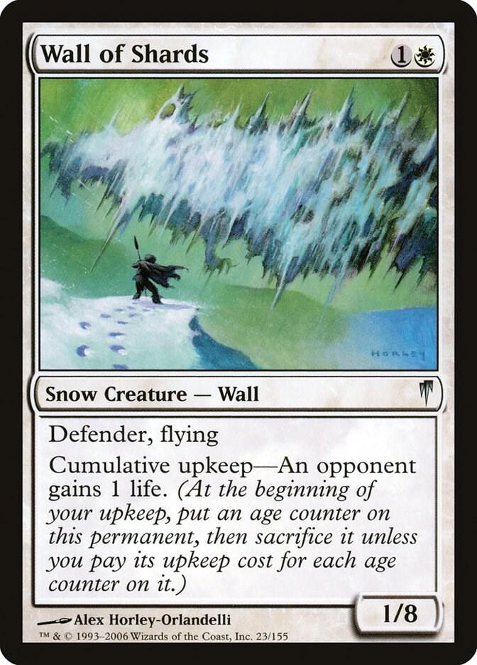 Wall of Shards 23 card from Coldsnap