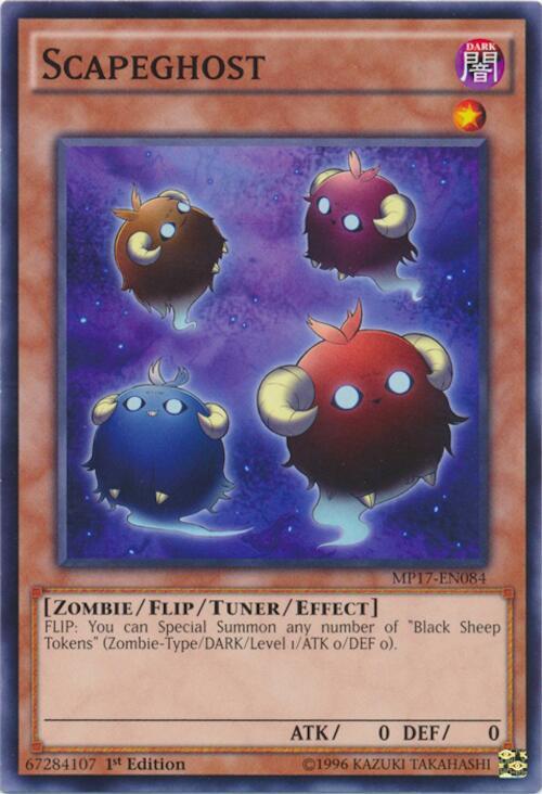 Scapeghost MP17-EN084 card from 2017 Mega-Tins Mega Pack