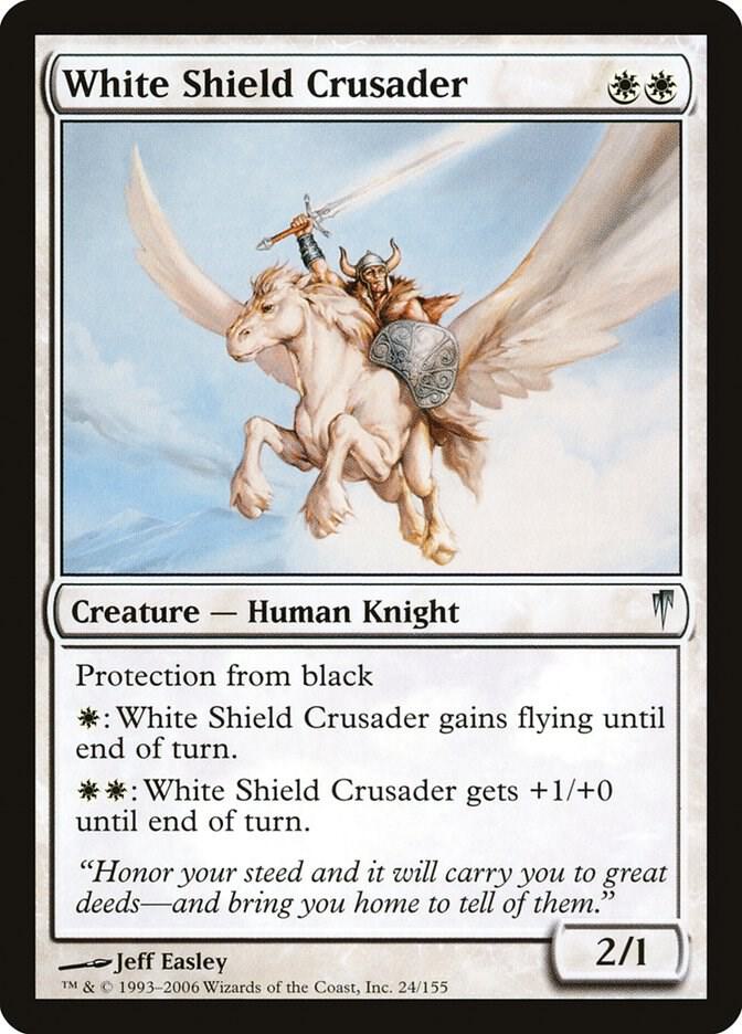 White Shield Crusader 24 card from Coldsnap