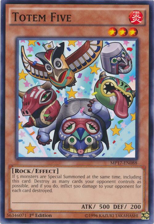 Totem Five MP17-EN088 card from 2017 Mega-Tins Mega Pack