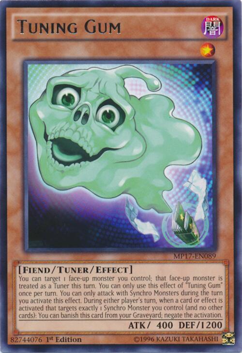 Tuning Gum MP17-EN089 card from 2017 Mega-Tins Mega Pack