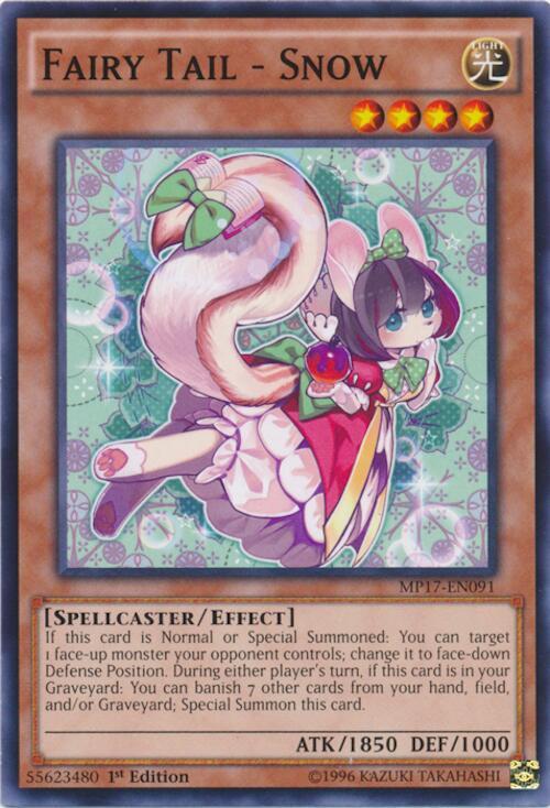 Fairy Tail - Snow MP17-EN091 card from 2017 Mega-Tins Mega Pack
