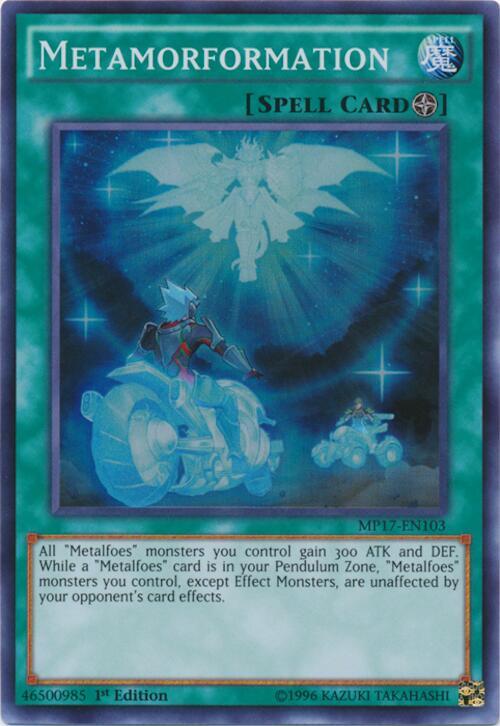 Metamorformation MP17-EN103 card from 2017 Mega-Tins Mega Pack