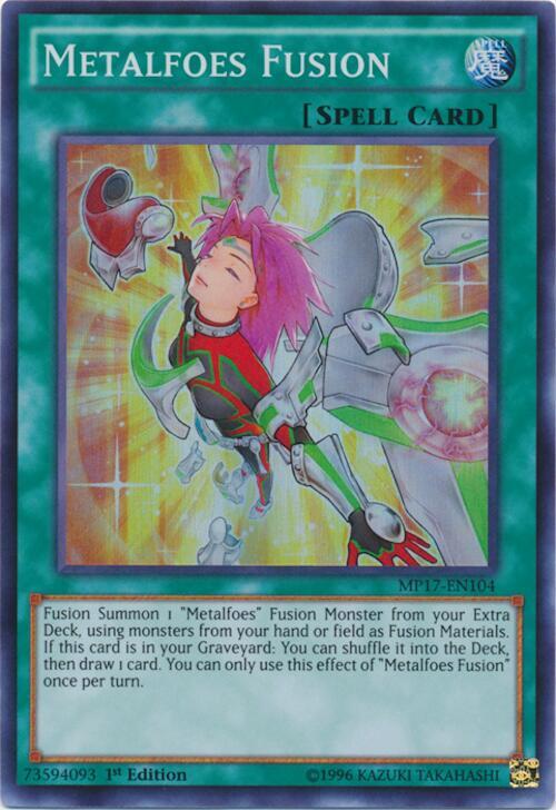 Metalfoes Fusion MP17-EN104 card from 2017 Mega-Tins Mega Pack