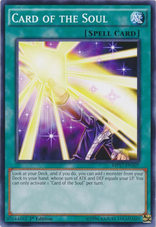 Card of the Soul MP17-EN107 card from 2017 Mega-Tins Mega Pack