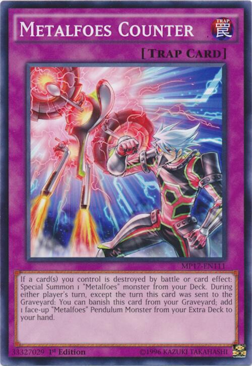 Metalfoes Counter MP17-EN111 card from 2017 Mega-Tins Mega Pack