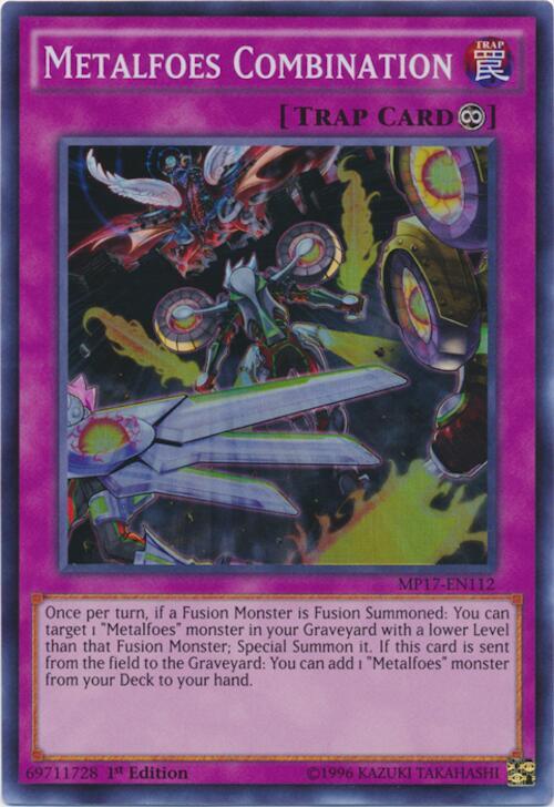 Metalfoes Combination MP17-EN112 card from 2017 Mega-Tins Mega Pack