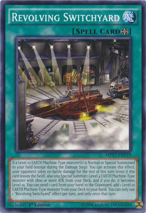 Revolving Switchyard MP17-EN119 card from 2017 Mega-Tins Mega Pack