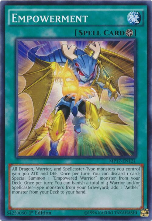 Empowerment MP17-EN121 card from 2017 Mega-Tins Mega Pack