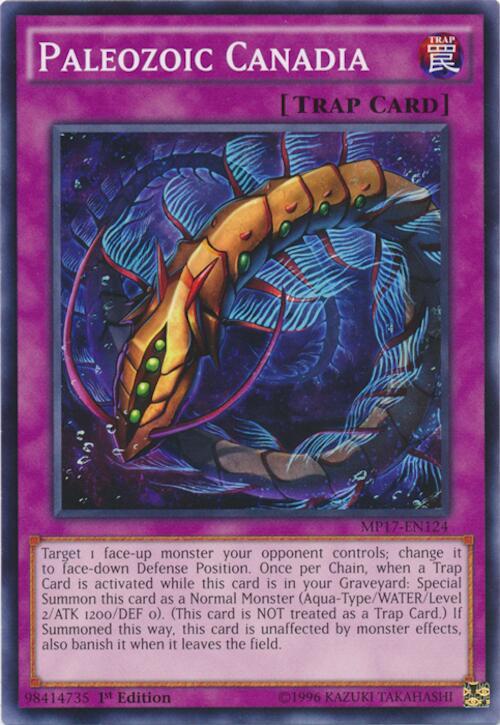 Paleozoic Canadia MP17-EN124 card from 2017 Mega-Tins Mega Pack