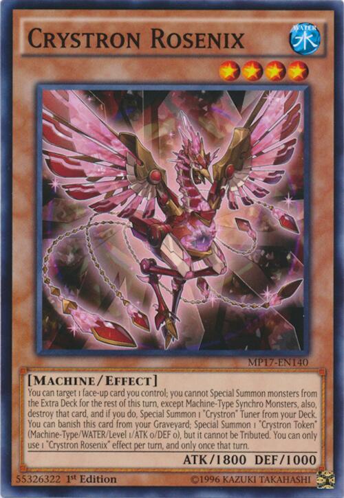 Crystron Rosenix MP17-EN140 card from 2017 Mega-Tins Mega Pack