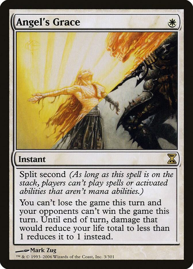 Angel's Grace 3 card from Time Spiral