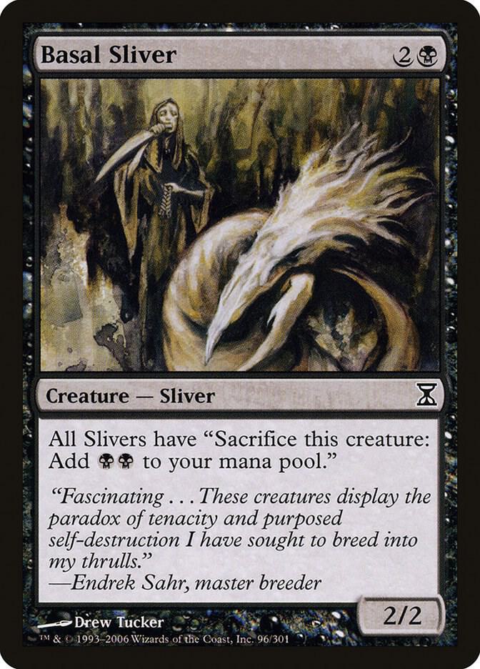 Basal Sliver 96 card from Time Spiral