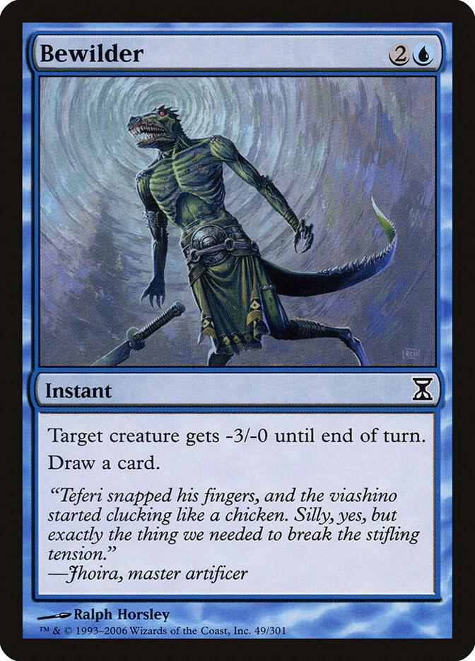 Bewilder 49 card from Time Spiral
