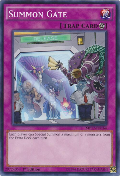 Summon Gate MP17-EN164 card from 2017 Mega-Tins Mega Pack