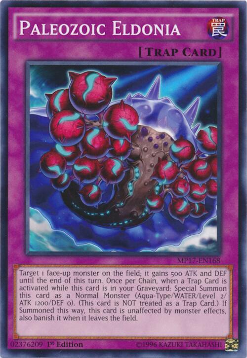 Paleozoic Eldonia MP17-EN168 card from 2017 Mega-Tins Mega Pack