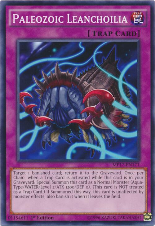 Paleozoic Leanchoilia MP17-EN171 card from 2017 Mega-Tins Mega Pack