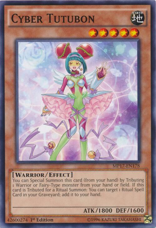 Cyber Tutubon MP17-EN178 card from 2017 Mega-Tins Mega Pack