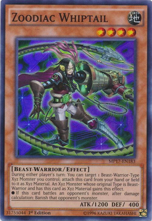 Zoodiac Whiptail MP17-EN183 card from 2017 Mega-Tins Mega Pack