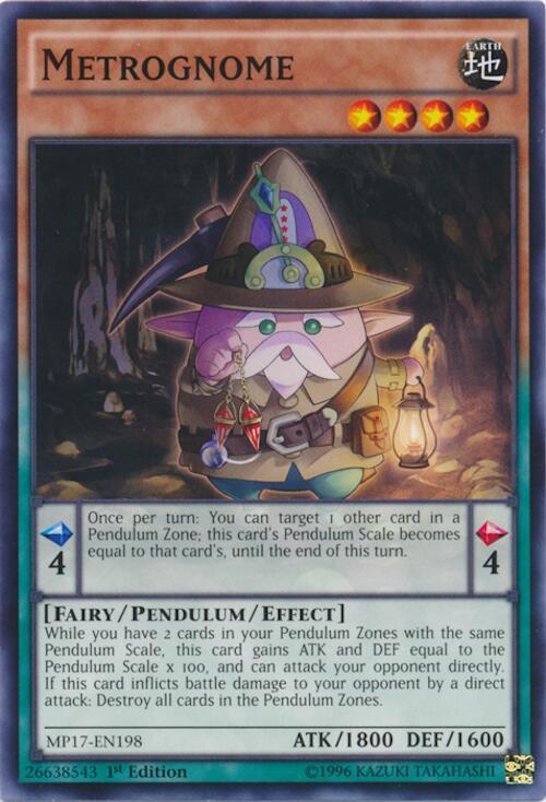 Metrognome MP17-EN198 card from 2017 Mega-Tins Mega Pack