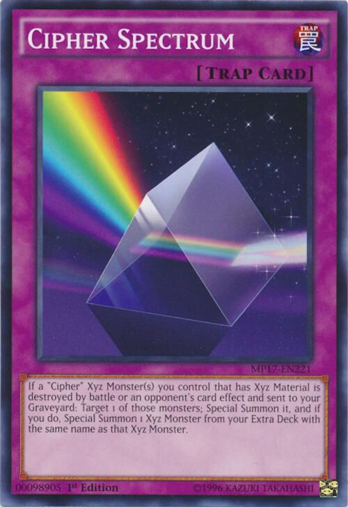 Cipher Spectrum MP17-EN221 card from 2017 Mega-Tins Mega Pack