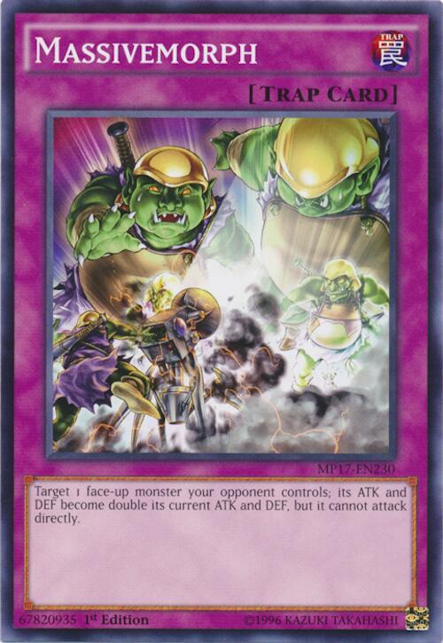 Massivemorph MP17-EN230 card from 2017 Mega-Tins Mega Pack