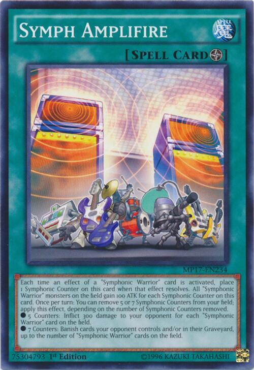 Symph Amplifire MP17-EN234 card from 2017 Mega-Tins Mega Pack