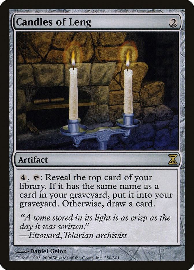 Candles of Leng 250 card from Time Spiral