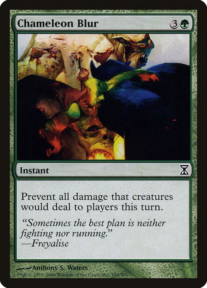 Chameleon Blur 192 card from Time Spiral