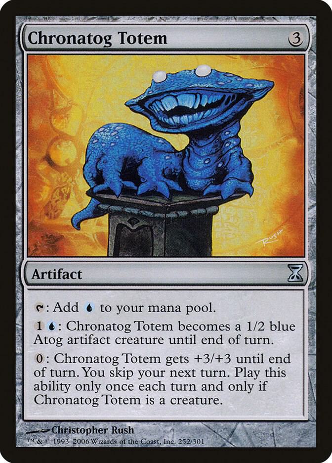 Chronatog Totem 252 card from Time Spiral