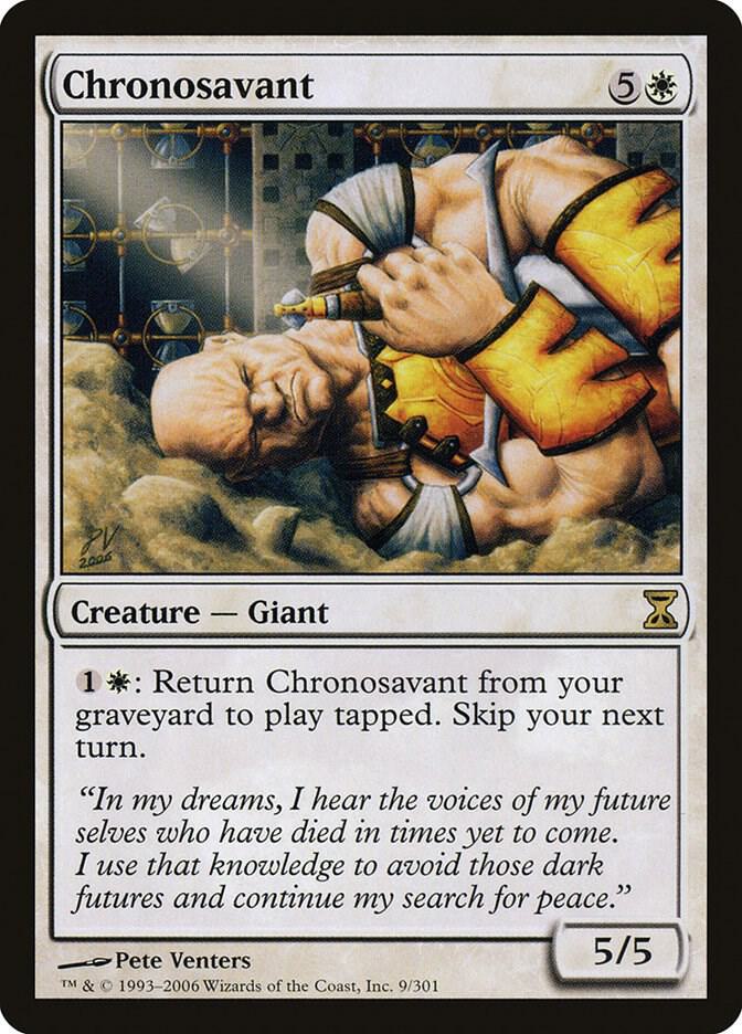 Chronosavant 9 card from Time Spiral