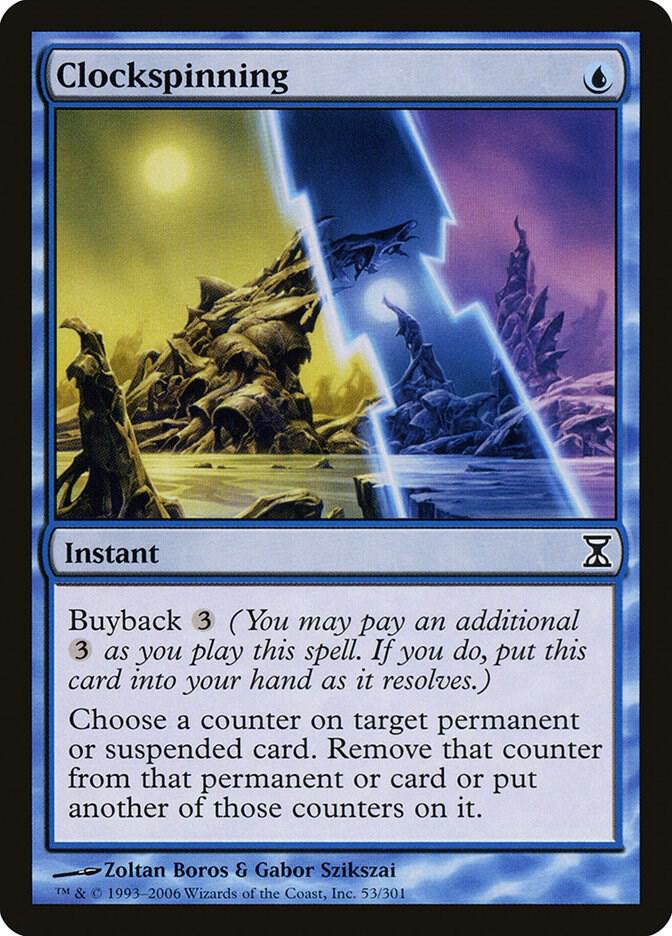 Clockspinning 53 card from Time Spiral