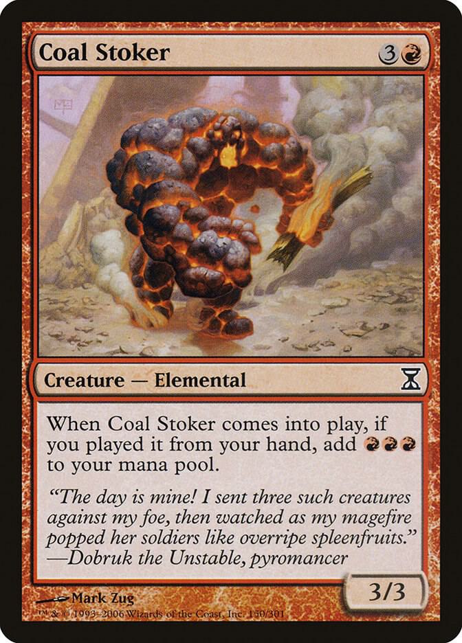 Coal Stoker 150 card from Time Spiral