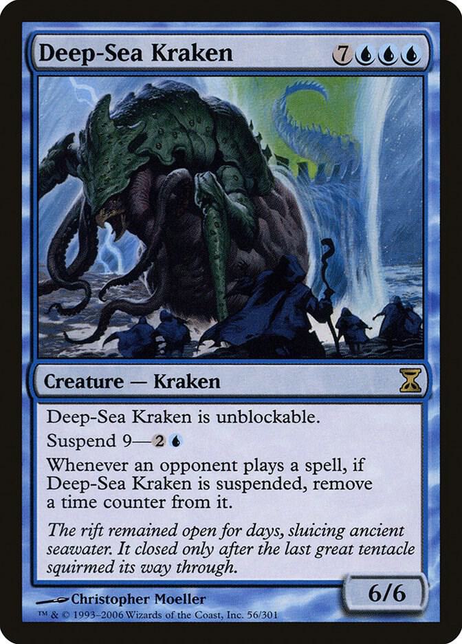 Deep-Sea Kraken 56 card from Time Spiral