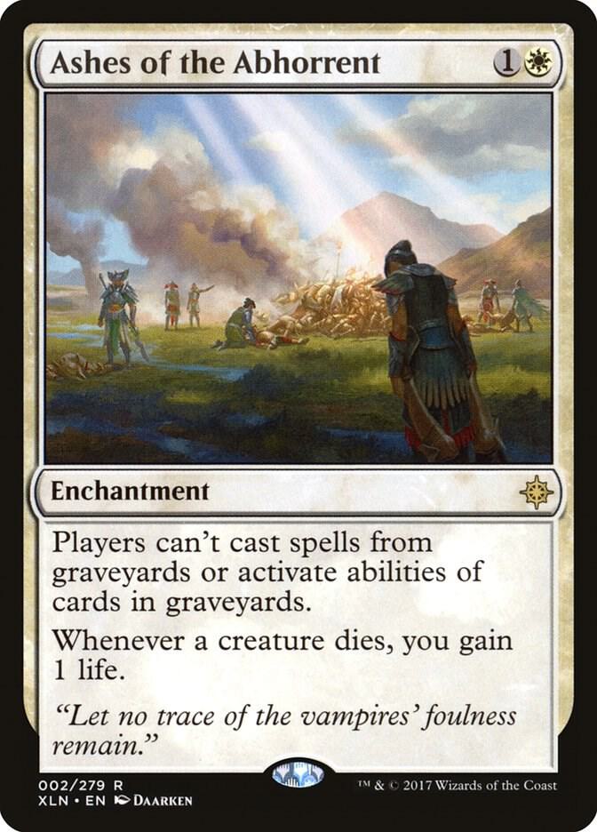 Ashes of the Abhorrent 2 card from Ixalan