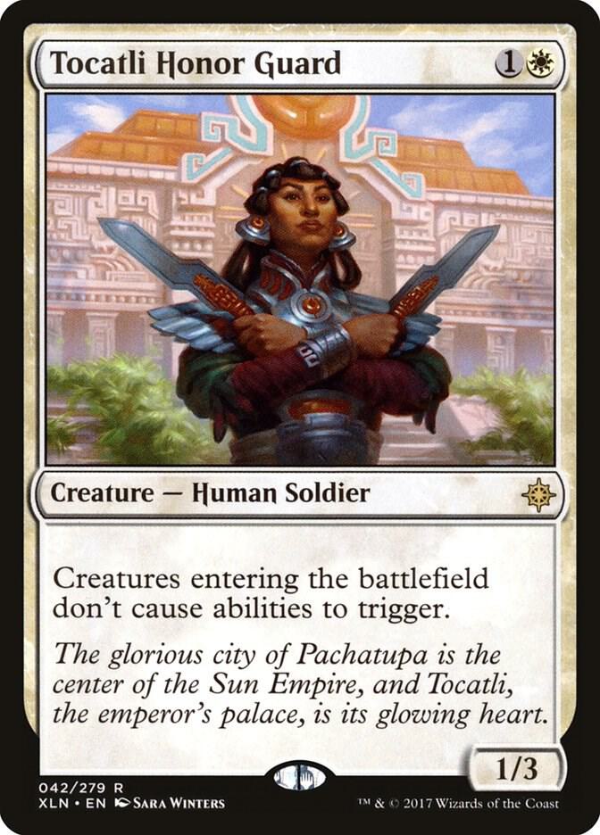 Tocatli Honor Guard 42 card from Ixalan