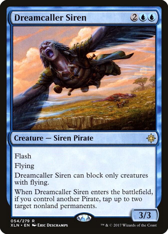 Dreamcaller Siren 54 card from Ixalan