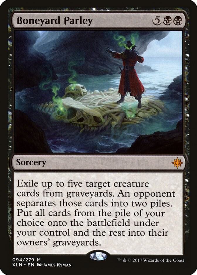 Boneyard Parley 94 card from Ixalan
