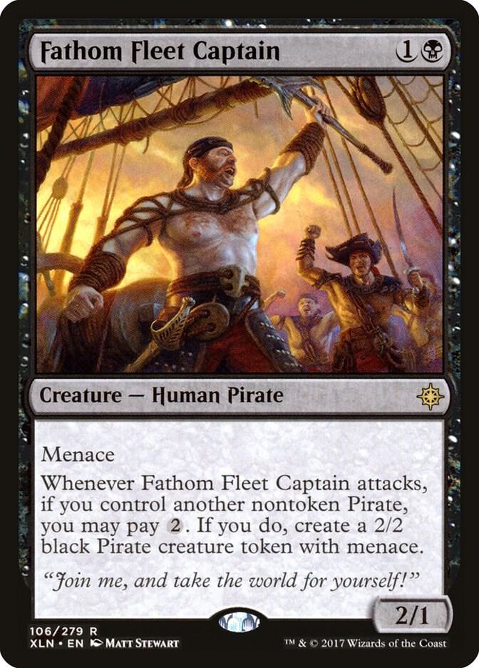 Fathom Fleet Captain 106 card from Ixalan