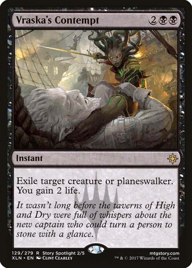 Vraska's Contempt 129 card from Ixalan