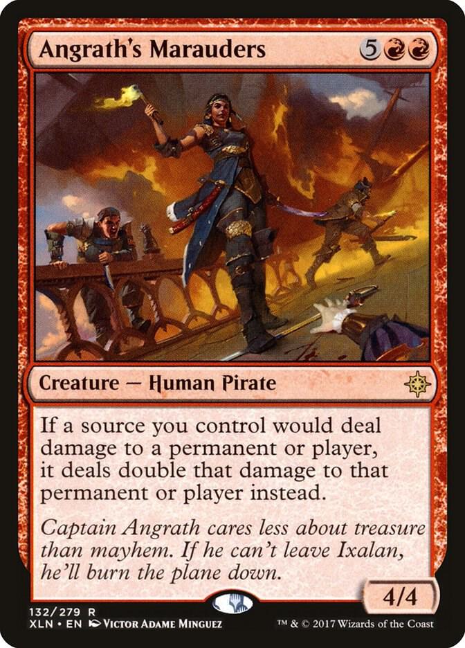 Angrath's Marauders 132 card from Ixalan
