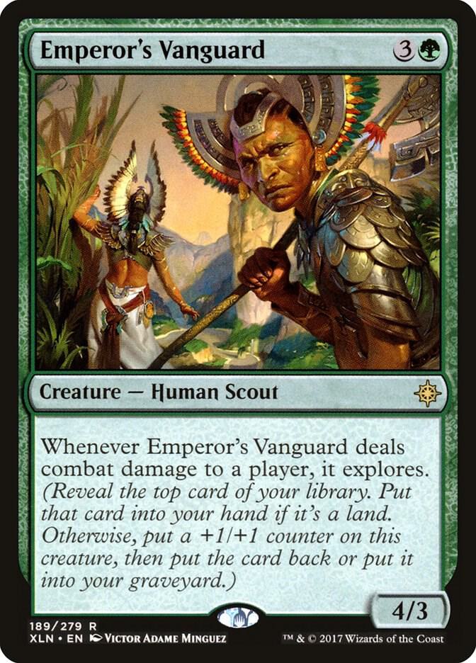Emperor's Vanguard 189 card from Ixalan