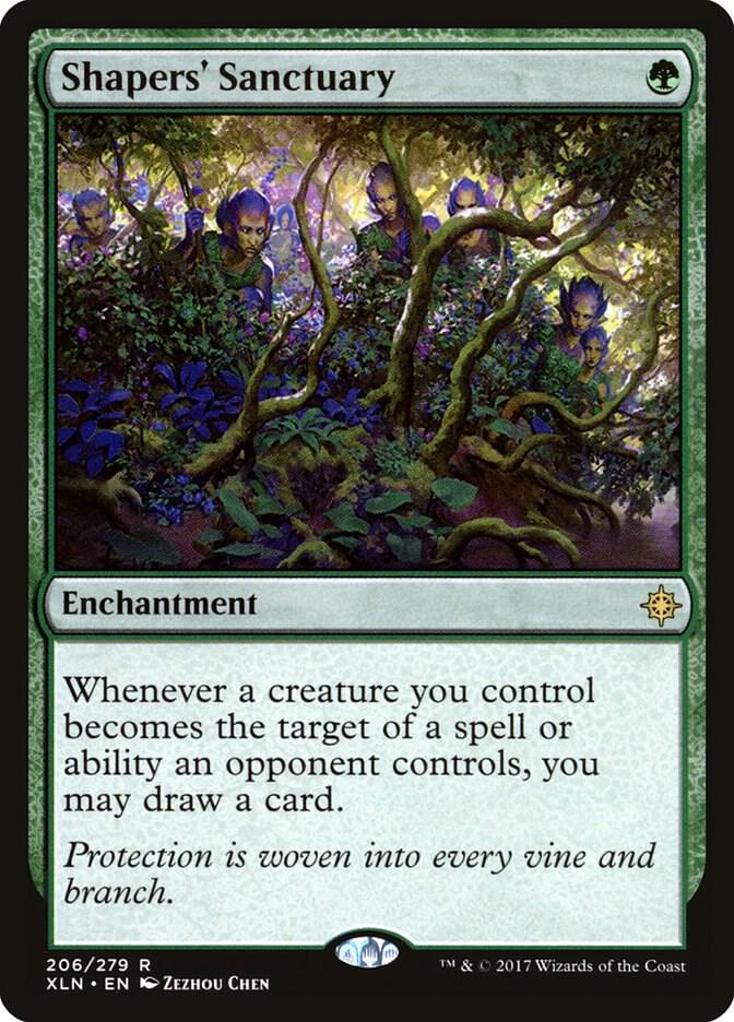 Shapers' Sanctuary 206 card from Ixalan