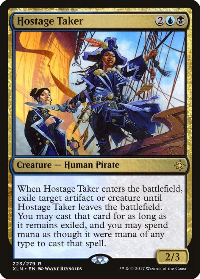 Hostage Taker 223 card from Ixalan