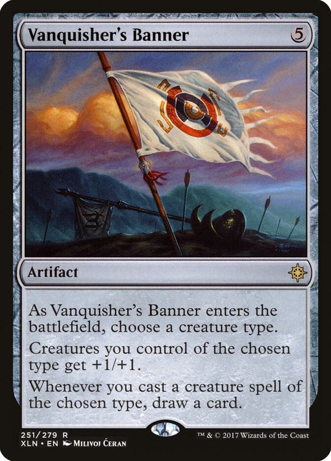 Vanquisher's Banner 251 card from Ixalan